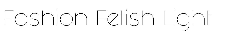 Fashion Fetish font